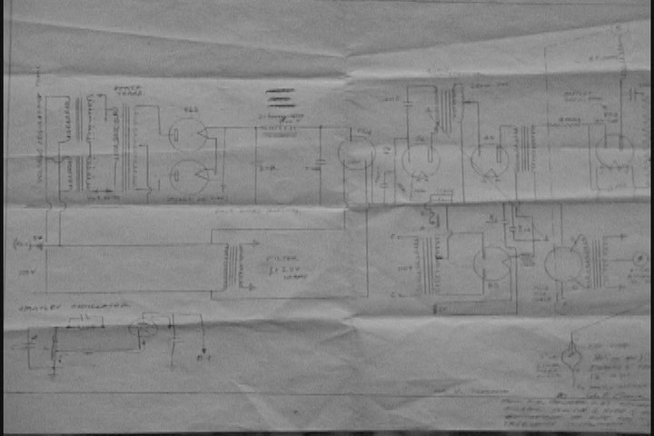 Photo of Original Schematic