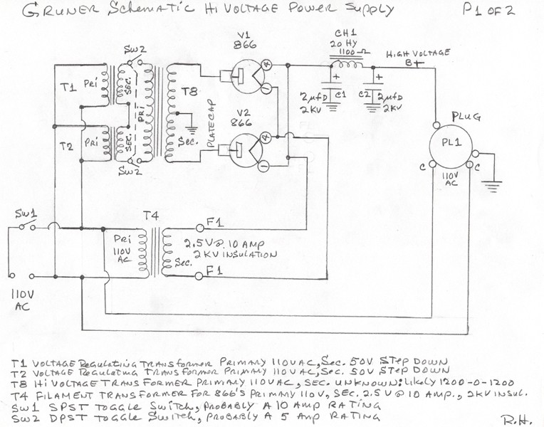 Bob Harrison's Corrected Engineering Drawings