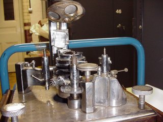 The lower section of the #5 Rife microscope