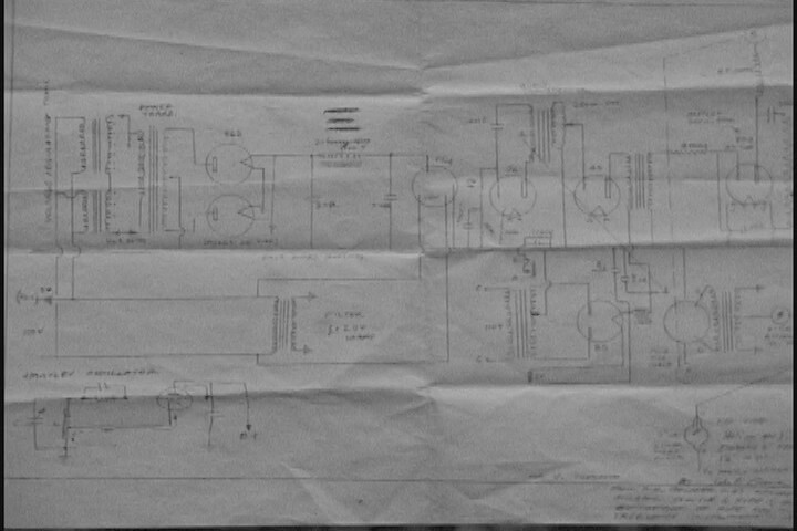 Photo of Original Schematic