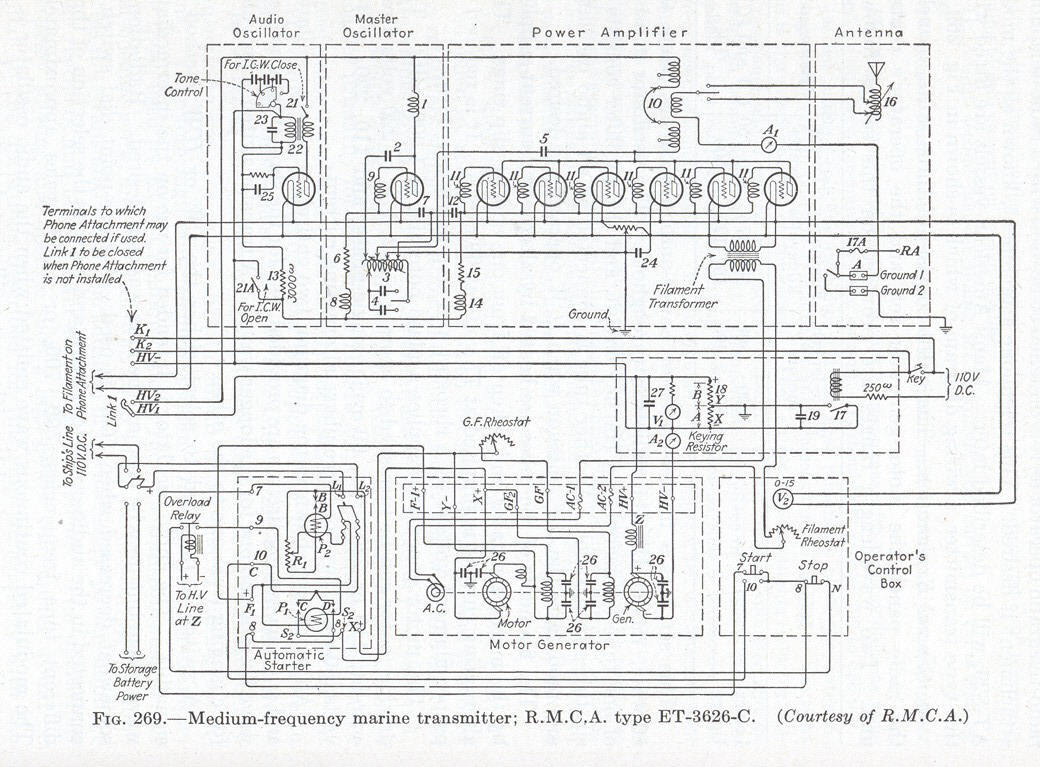 Auxiliary Power Supply - Note the receiver circuit built in